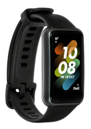 Фитнес-браслет Huawei Band 7 Leia-B19 Black Silicone Strap фото