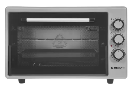 Электрическая печь KRAFT KF-MO 3200 GR серый фото