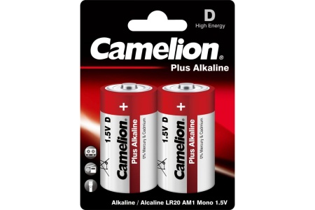 Батарейка CAMELION LR20 1шт фото