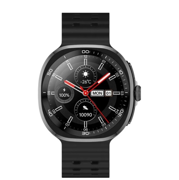 Умные часы Tecno Watch Neo черный/оран (WN01) фото