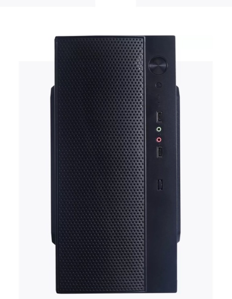 Корпус Accord ENTRY ACC-242B черный без БП mATX 1x80mm 2xUSB2.0 audio фото