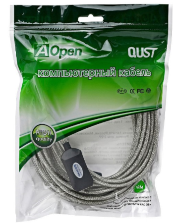 AOpen USB 2.0-Repeater AM - AF 10m ACU823-10M купить ЦИТ AOpen USB 2.0-Repeater AM - AF 10m ACU823-10M фото