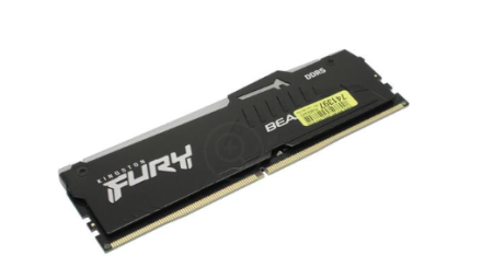 Оперативная память DDR5 16Gb (PC5-44800) 5600MHz Kingston Fury Beast Black RGB KF556C40BBA-16 фото