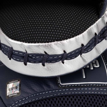 Лапы Clinch Shock Absorb Mitt темносине-серебристые фото