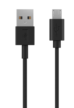 Кабель USB - MicroUSB "Maverick" 2м черный (USB 2.0) фото