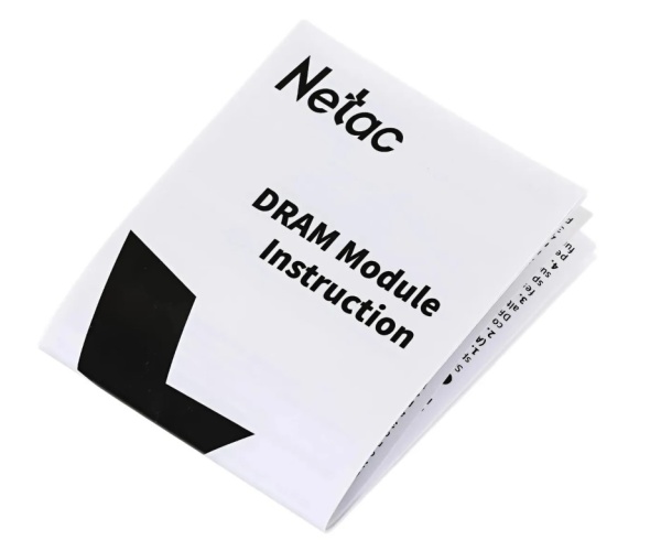 Оперативная память DDR4 16Gb(PC4-25600) 3200MHz Netac Shadow NTSDD4P32SP-16B фото