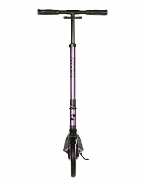 Самокат городской NOVATRACK 230FS.DEFT.PN22 PRO алюм., амортизатор, колеса 230*200 мм PU, эргономичн фото