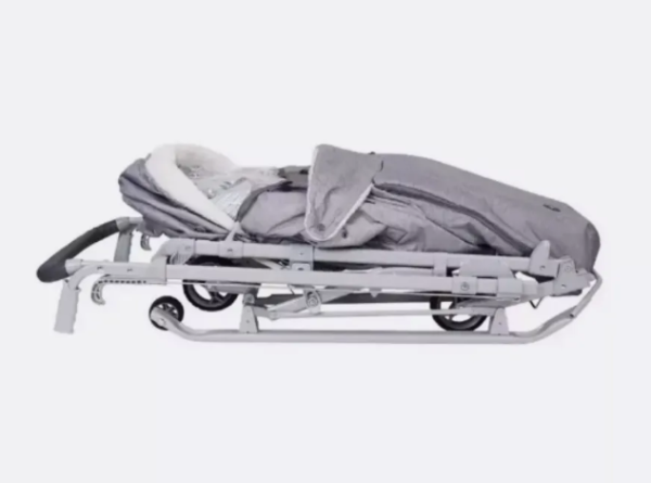 Санки-коляска Ника детям НД7-8К дымчатый НД7-8К/9 фото