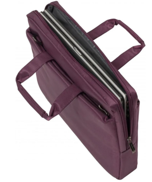 Сумка для ноутбука 15.6" Riva 8231 пурпурный полиэстер фото