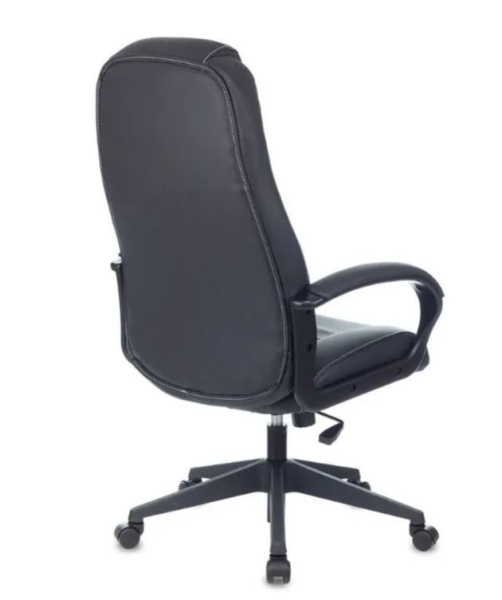 Кресло игровое Zombie 8 черный эко.кожа крестов. пластик ZOMBIE 8 BLACK  фото