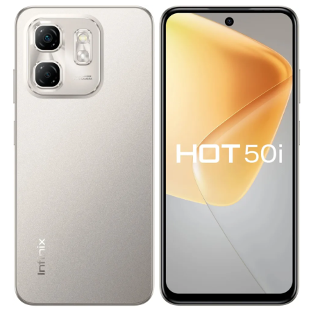 Смартфон Infinix Hot 50i 6/128Gb Titanium Gray (Серый титан) фото