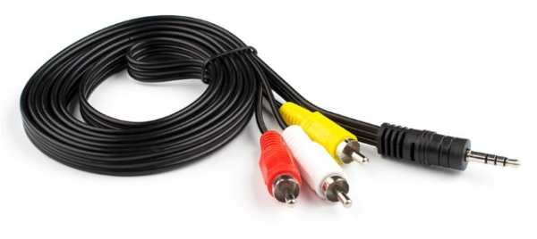 Кабель GEPLINK АТ1006 1.0 m mini-Jack3.5 - 3RCA фото