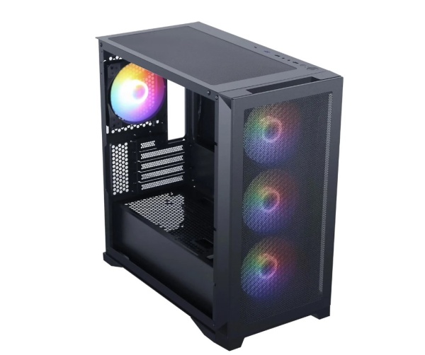 Корпус Accord AM08 черный без БП mATX 2xUSB2.0 1xUSB3.0 audio bott PSU фото