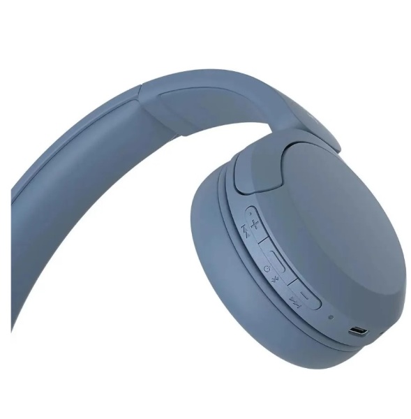 Беспроводные bluetooth наушники SONY WH-CH520/L Синий фото