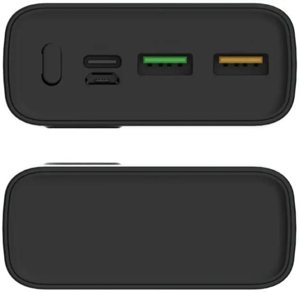 Внешний аккумулятор PERO PB06 20000 mAh черный (PB06BL) фото