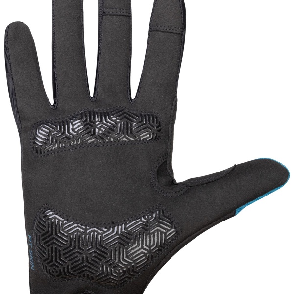 (м)Перчатки полноразмерные STG Fit Skin, размер L, синий с черным Артикул: Х108497-L фото