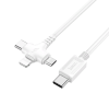 Кабель Type-C - Lightning HOCO X77 1м белый (6931474784292) фото