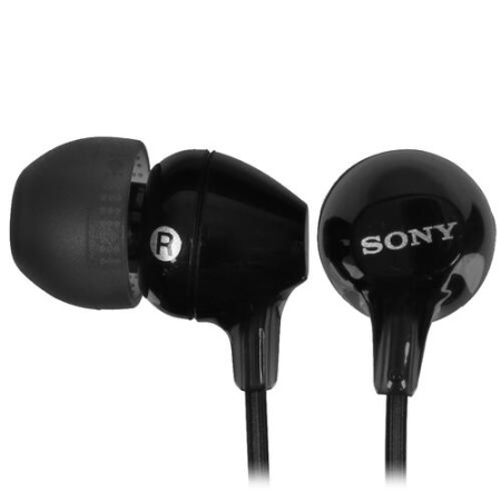 Наушники SONY MDR-EX15LP/B Черный фото