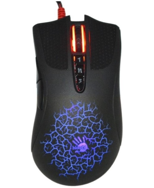 Мышь A4 Tech Bloody A90 черный оптическая (6200dpi) USB3.0 (8but) фото