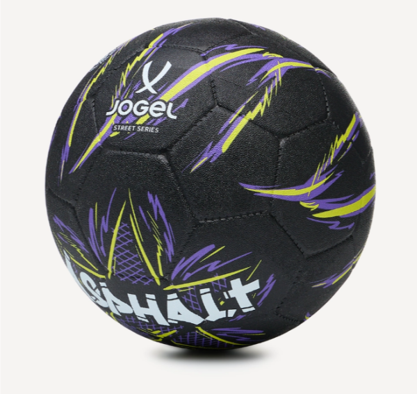 Мяч футбольный Jogel Asphalt №5, черный (BC26) фото