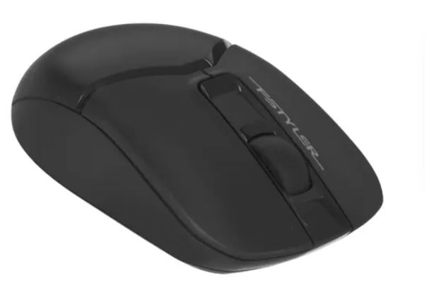 Комплект клавиатура + мышь A4 Fstyler FG1012 черный Wireless USB Multimedia фото