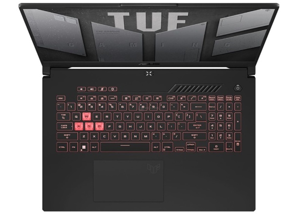 Ноутбук Asus TUF Gaming A17 FA707NUG-HX156 17.3"FHD(1920x1080) IPS/Ryzen 7 7445HS 6с/16Gb/512Gb SSD/ фото