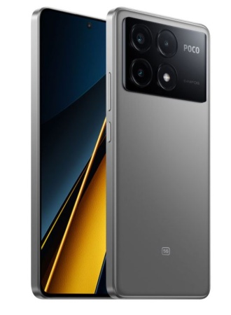 Смартфон Xiaomi POCO X6 Pro 5G 12/512GB Grey (Серый) фото