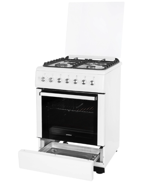Газовая плита NordFrost GG 6062 W белый фото