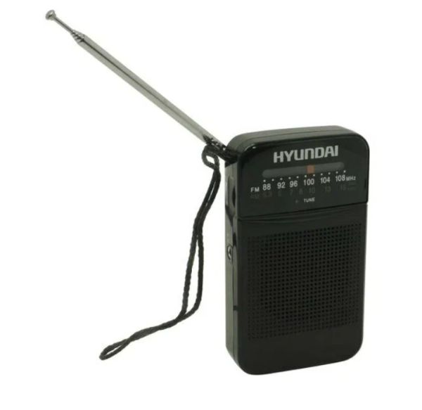 Радиоприемник Hyundai H-PSR110 черный фото