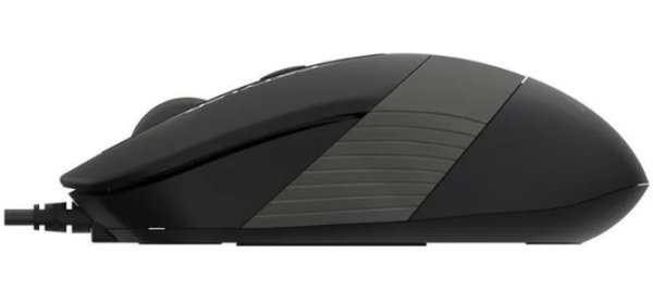 Мышь A4 Fstyler FM10 черный/серый оптическая (1600dpi) USB (4but) фото