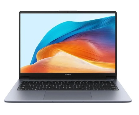 Ноутбук Huawei MateBook D14 Corer i3-1215U/8Gb/256Gb SSD/Intel UHD Graphics/14"FHD IPS/Win11/Grey (5 фото