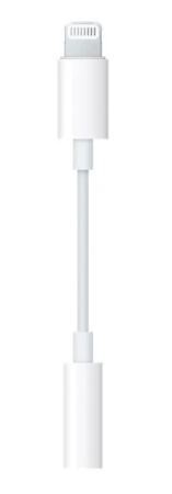 Переходник APPLE Lightning to 3.5mm Jack Adapter MMX62 фото
