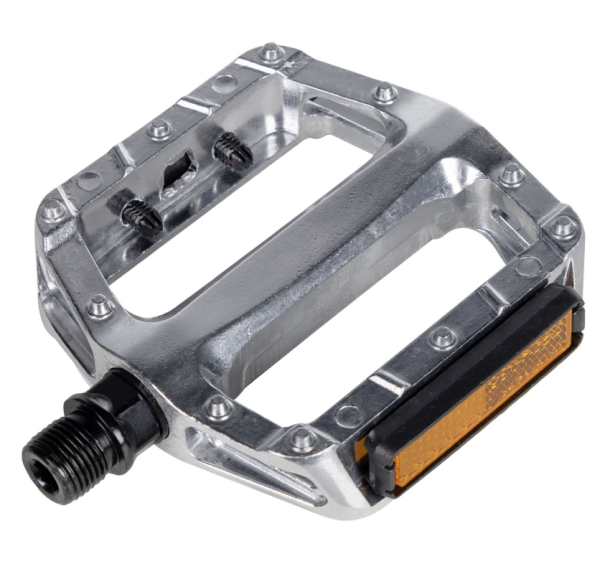 Педали STG FP-969, платформа, ось 9/16", втулка скольж., серебристые Х87831 фото
