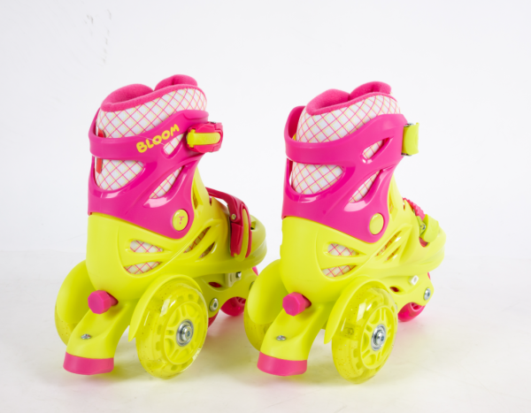 Роликовый коньки Tech Team Bloom lime M(р.31-35) фото