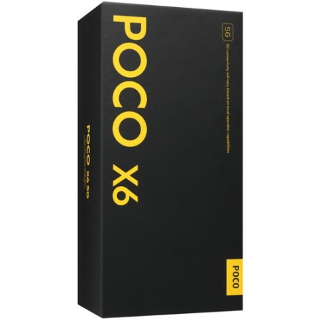 Смартфон Xiaomi POCO X6 5G 12/512GB Black (Черный) фото