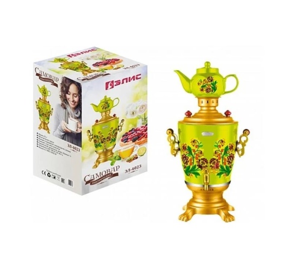 Самовар электрический ЭЛИС ЭЛ-4023 купить ЦИТ Самовар электрический ЭЛИС ЭЛ-4023 фото