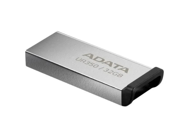 USB флеш-накопитель 32GB A-Data UR350 UR350-32G-RSR/BK USB3.2 серебристый/черный фото