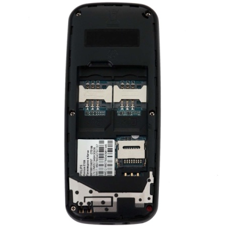 Мобильный телефон PHILIPS E109 DUOS BLACK купить ЦИТ Мобильный телефон PHILIPS E109 DUOS BLACK фото