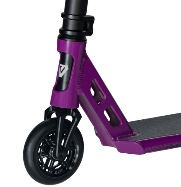Самокат трюковый NOVATRACK 110A.REPLAY.50PR25 Replay, дека 50 см, колеса 110 мм, HIC, алюминий, фиол фото