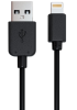 Кабель USB - Lightning "Maverick" 1м чёрный фото