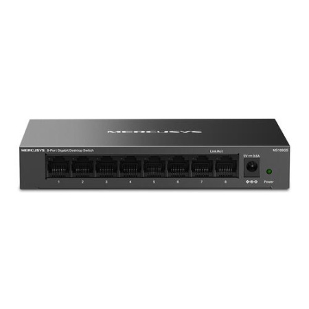 Коммутатор Mercusys MS108GS 8x1Гбит/с неуправляемый фото