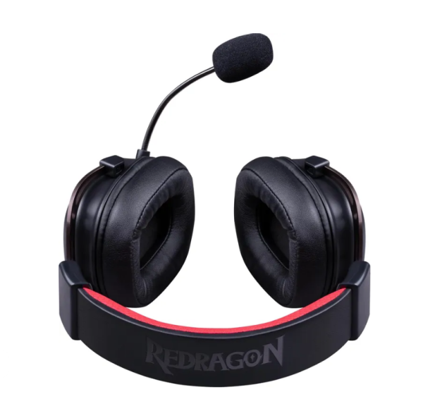 Игровые наушники с микрофоном REDRAGON Aurora черный фото
