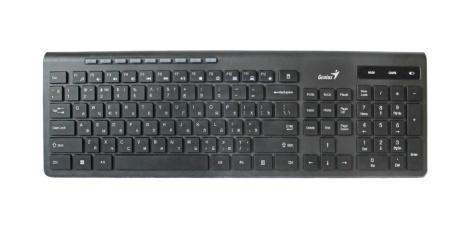 Клавиатура Genius SlimStar 7230 wireless черный фото