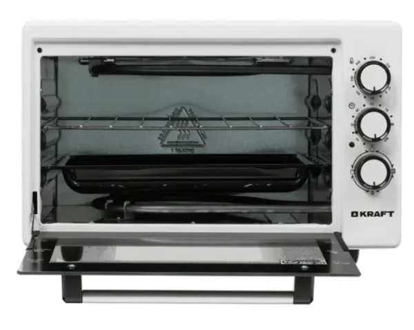 Электрическая печь KRAFT KF-MO 3200 W белый купить ЦИТ Электрическая печь KRAFT KF-MO 3200 W белый фото