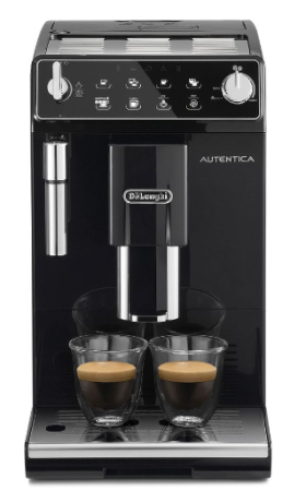 Кофемашина DeLonghi Autentica Plus ETAM 29.510.B черный фото