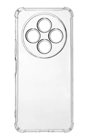 Чехол для Poco C75 силикон прозрачный усиленный PERO CC02-XPC75-TR фото