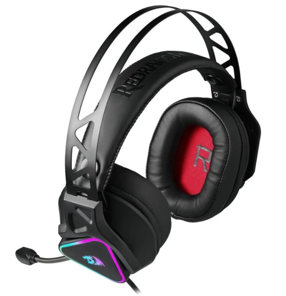 Игровые наушники с микрофоном REDRAGON Cadmus RGB 7.1 USB фото