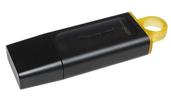 USB флеш-накопитель 128GB Kingston DataTraveler Exodia чёрный/жёлтый USB 3.2 (DTX/128GB) фото