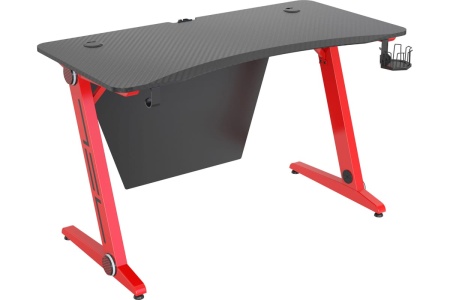 Стол игровой Cactus CS-GTZ-RDBK-CARBON фото