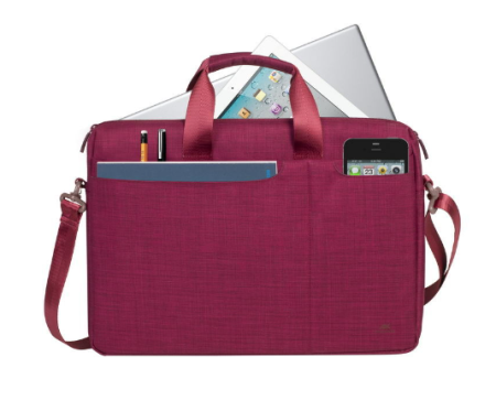 Сумка для ноутбука 15.6" Riva 8335 красный полиэстер (8335 RED) фото